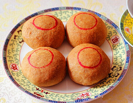 京式月饼_自来红